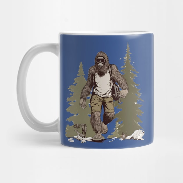 Dope Sasquatch in Nature by Grassroots Green